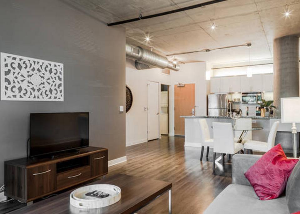 Met Lofts Suites Downtown La Los Angeles Rum bild